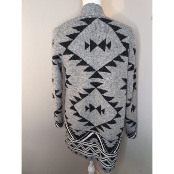 Frye cozy southwestern cowgirl cardigan sweater jacquard - Picture 3 of 7